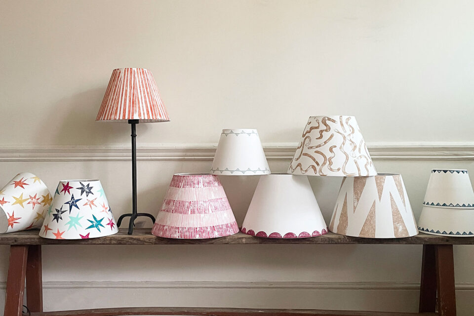 Lampshade Printing Workshop with Studio Zef